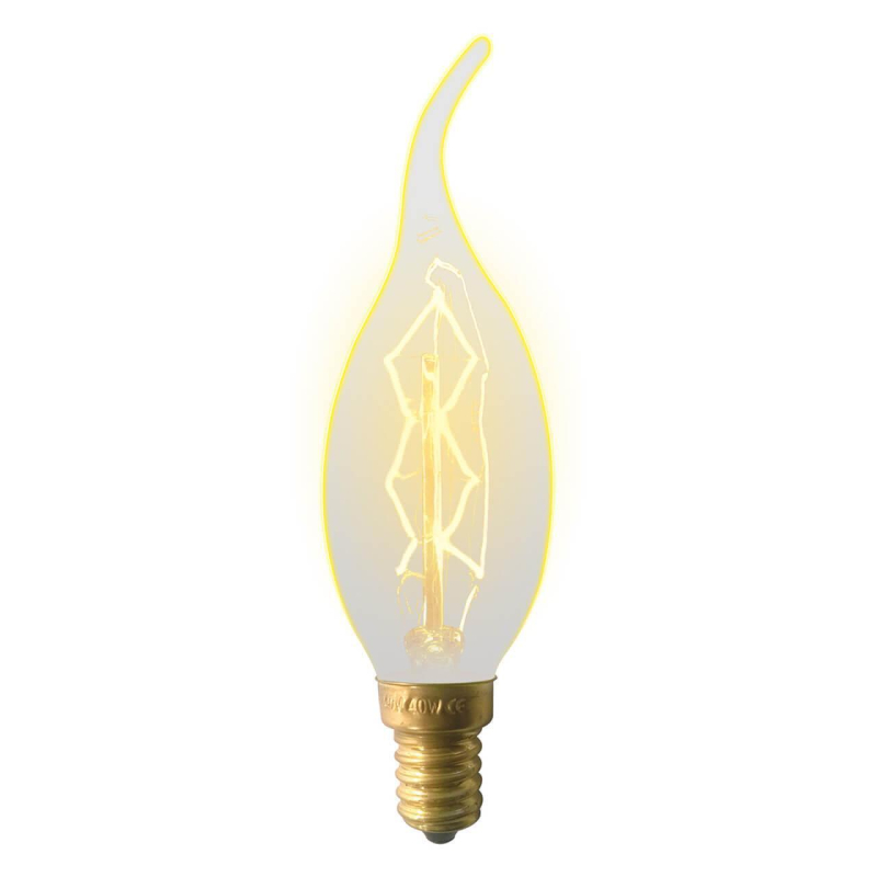 Лампа накаливания (UL-00000483) Uniel E14 60W золотистая IL-V-CW35-60/GOLDEN/E14 ZW01 в Санкт-Петербурге