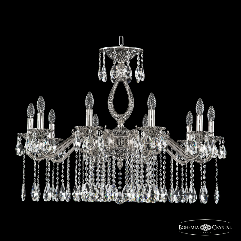 Подвесная люстра Bohemia Ivele Crystal Verona 72302/10/300 A NB в Санкт-Петербурге