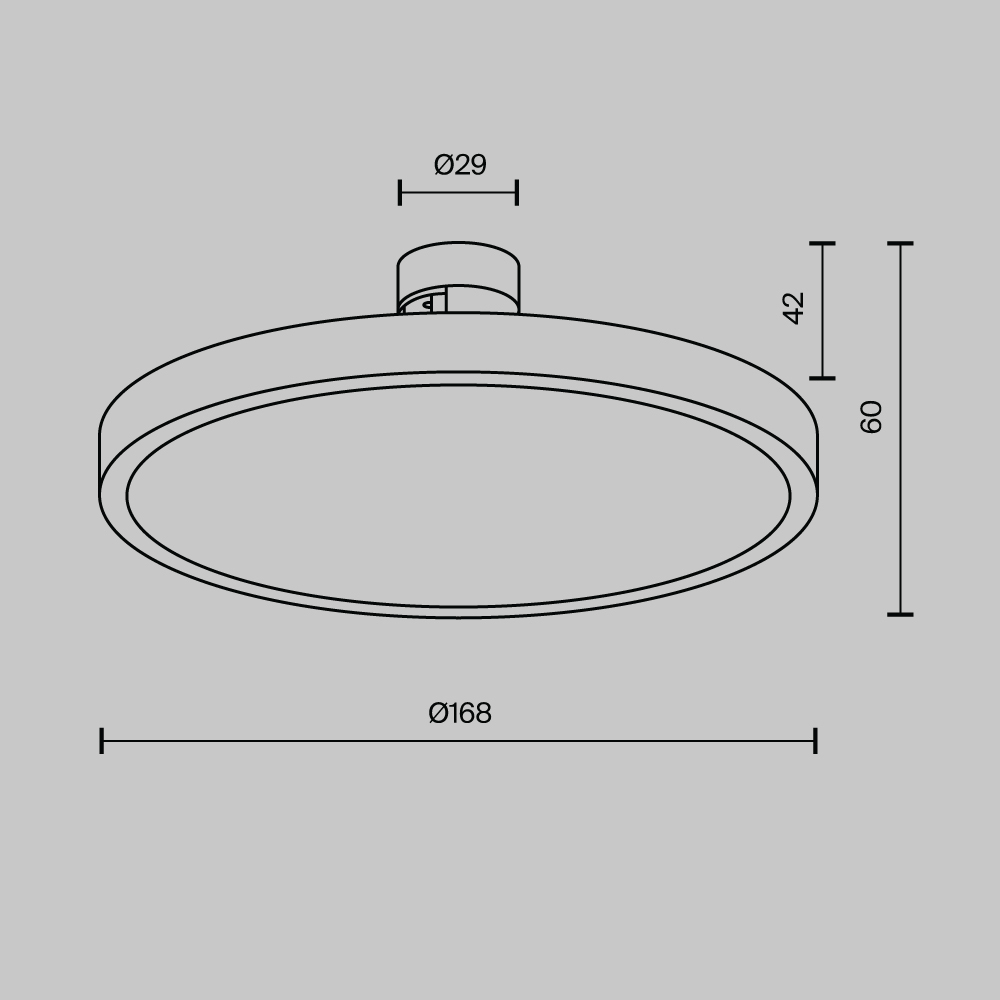 Трековый магнитный светильник Maytoni Technical Plato Flarity TR153-1-10W3K-PT в Санкт-Петербурге