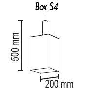 Подвесной светильник TopDecor Box S4 12 01g в Санкт-Петербурге