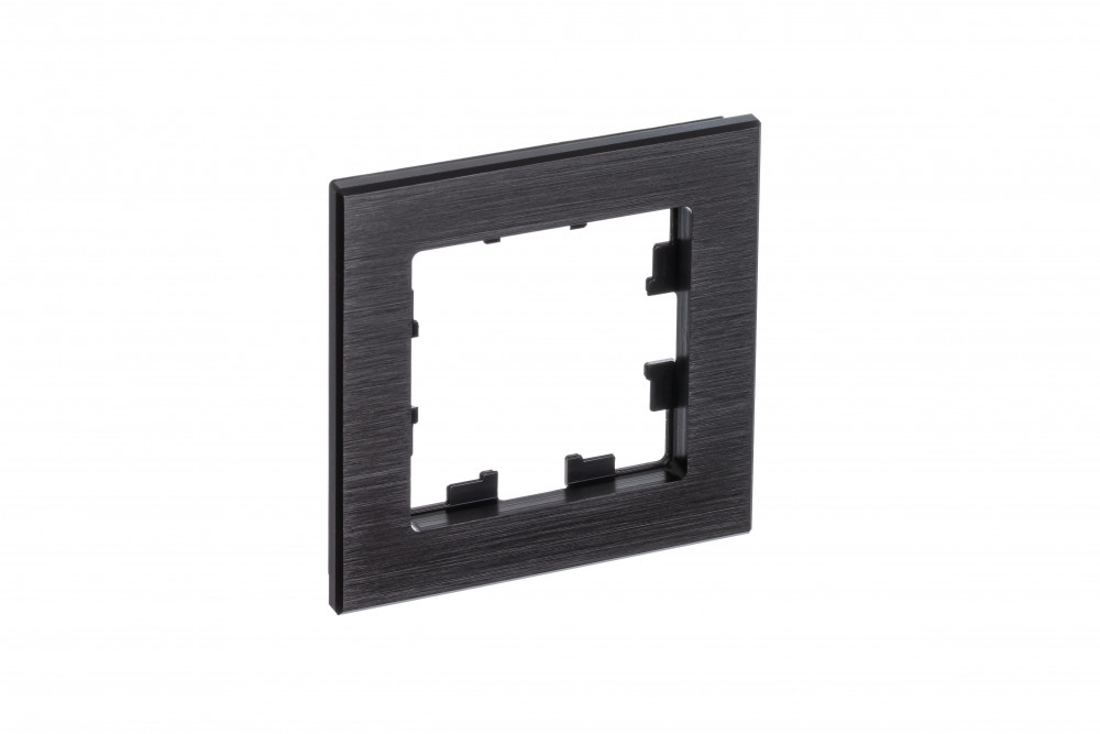 Рамка 1-ая Systeme Electric AtlasDesign Nature Металл оникс ATN312301 в Санкт-Петербурге