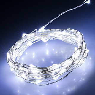 Уличная светодиодная гирлянда Arlight нить Роса 12V холодный белый WR-5000-1608-100LED Cool 030211 в Санкт-Петербурге