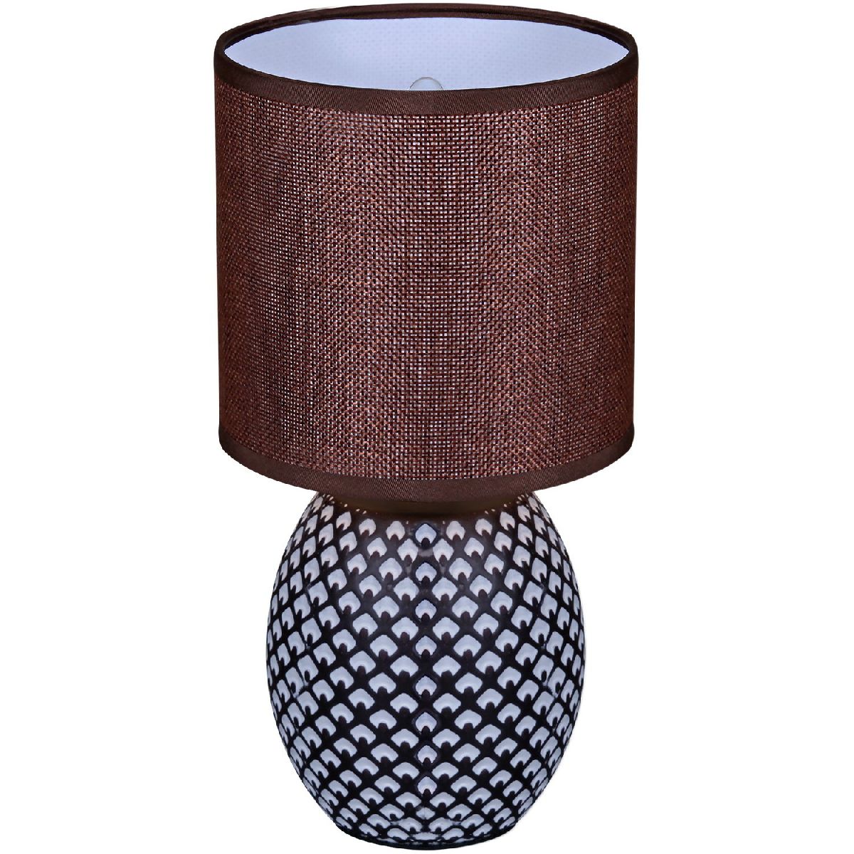 Настольная лампа с абажуром Reluce 98401-0.7-01 DARK BROWN в #REGION_NAME_DECLINE_PP#