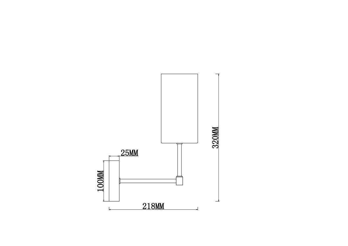 Бра Freya Agnes FR5184WL-01CH в Санкт-Петербурге
