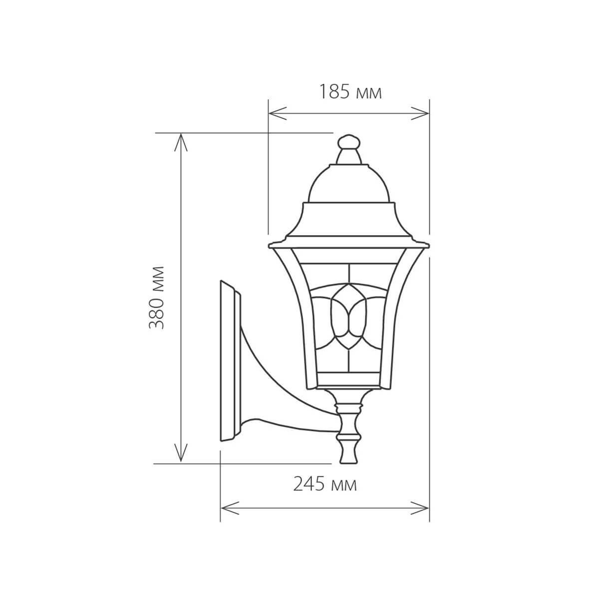 Уличный настенный светильник Elektrostandard Altair 4690389012167 в Санкт-Петербурге