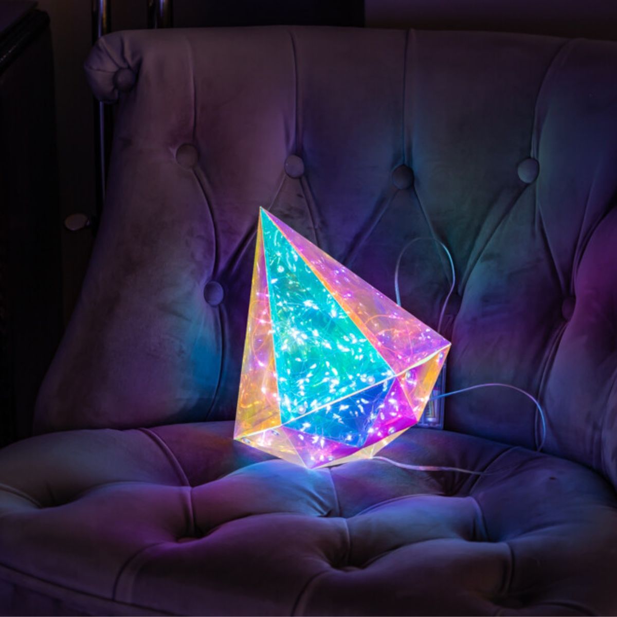 Светильник декоративный Брильянт на батарейках Uniel ULD-R507 3АА DIAMOND UL-00011057 в Санкт-Петербурге