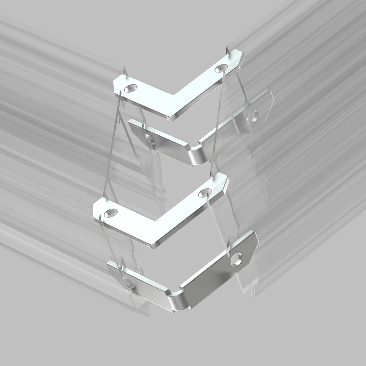 Комплект угловых соединителей шинопровода Denkirs Smart One TR2027-AL в #REGION_NAME_DECLINE_PP#