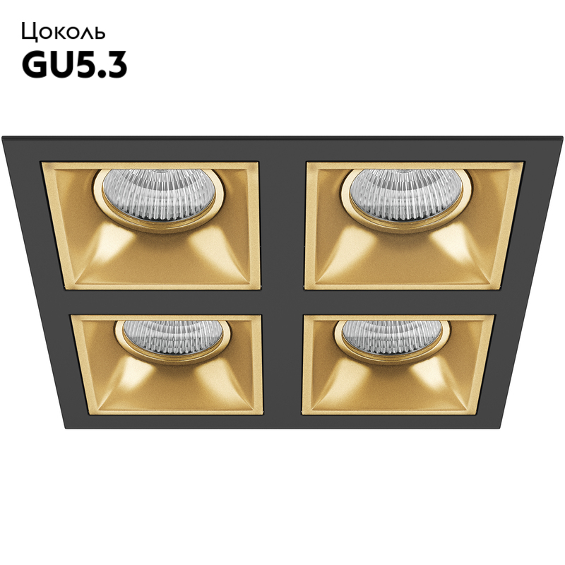 Встраиваемый светильник Lightstar Domino D54703030303 (214547+214503+214503+214503+214503) в #REGION_NAME_DECLINE_PP#