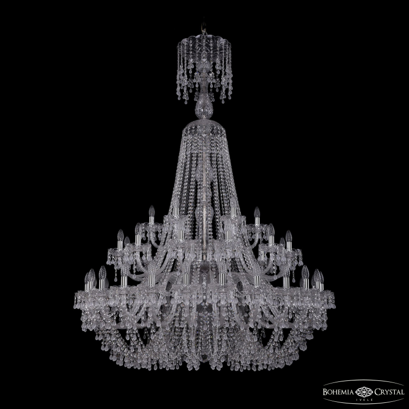 Подвесная люстра Bohemia Ivele Crystal 1410/24+12+6/460/XL-175/2d Ni V0300 в Санкт-Петербурге