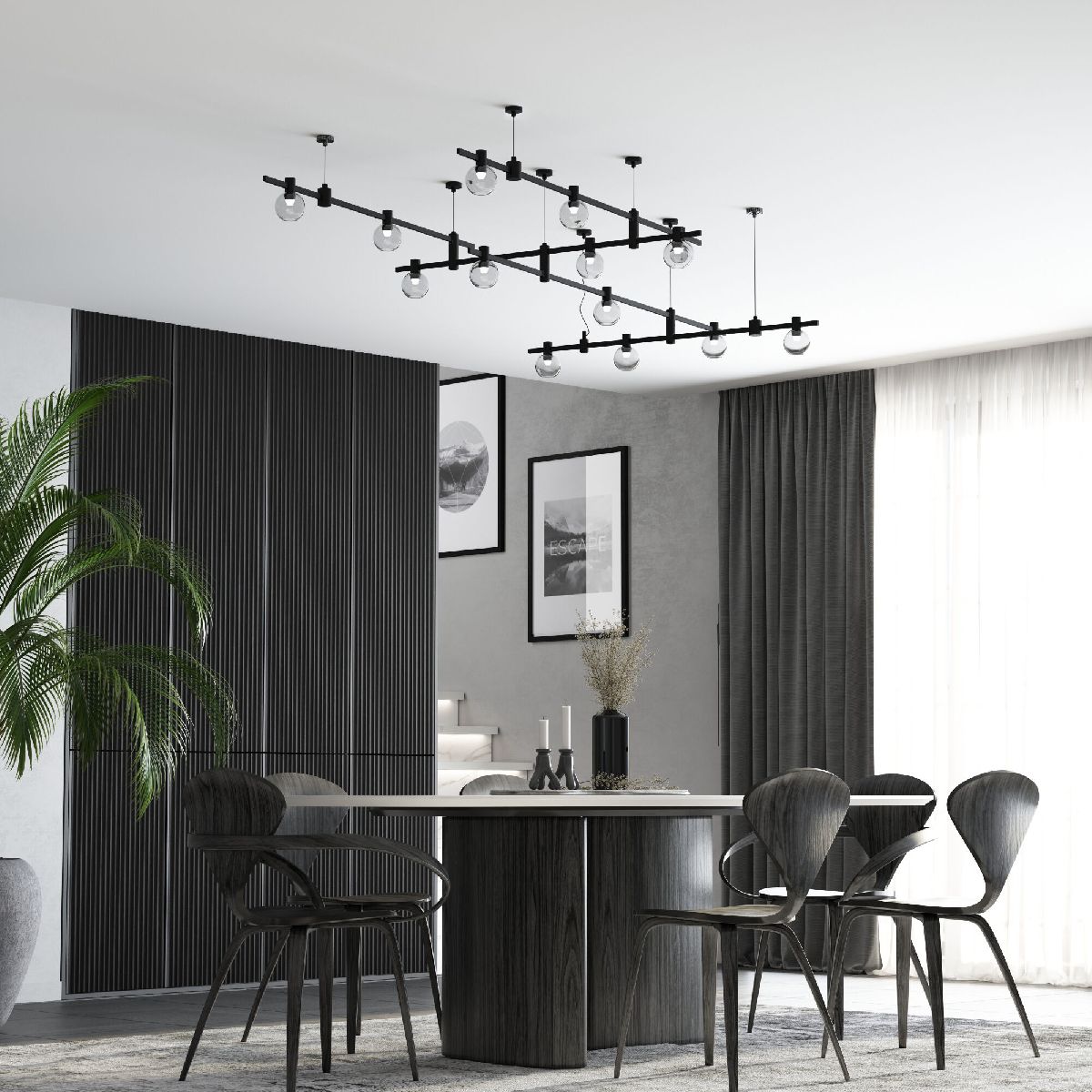 Подвесной комплект с вводом питания Elektrostandard Esthetic Magnetic 4690389202377 85154/00 a065438 в Санкт-Петербурге