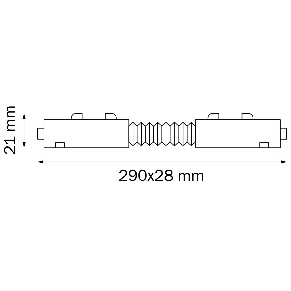 Соединитель трековый однофазный Lightstar Teta 505156 в Санкт-Петербурге