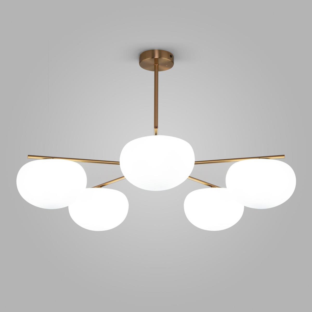 Люстра на штанге Eurosvet Like 30190/5 латунь a065712 в #REGION_NAME_DECLINE_PP#