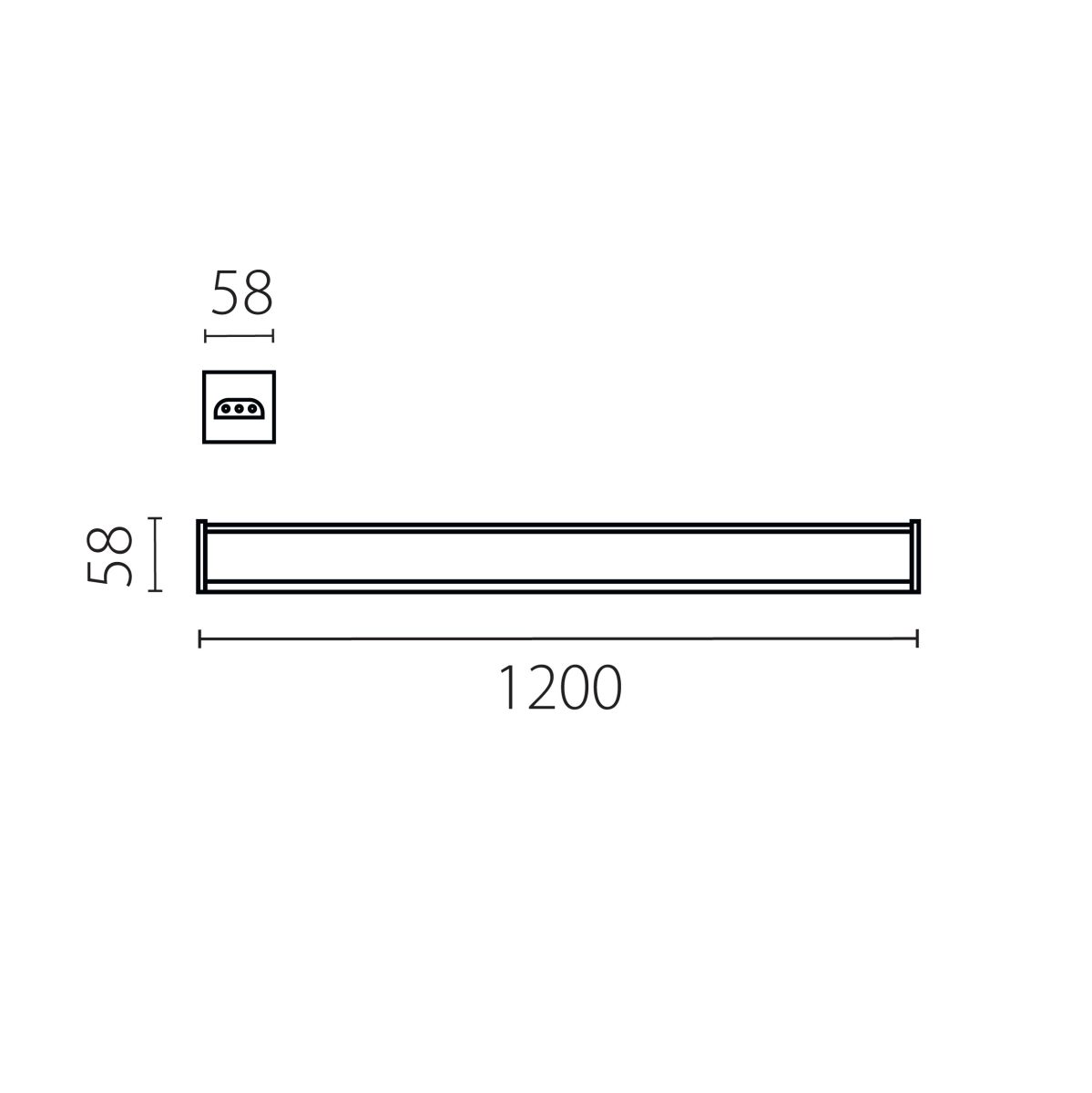 Линейный светильник Lightstar Trito 456507 в Санкт-Петербурге
