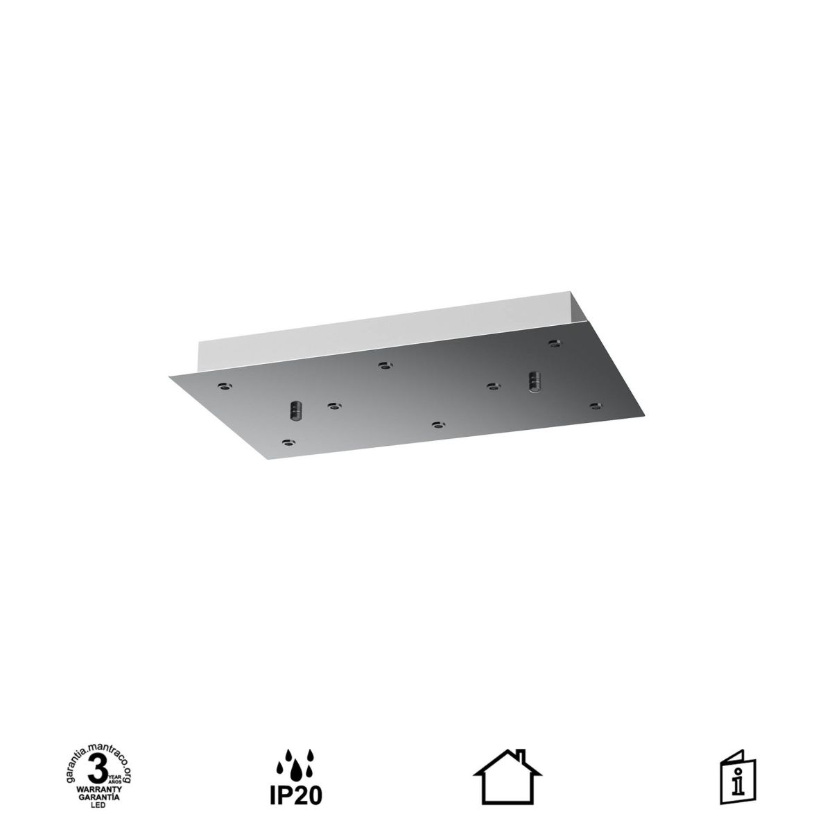 Основание потолочное 8L Mantra Modular Light Florones 9387 в Санкт-Петербурге