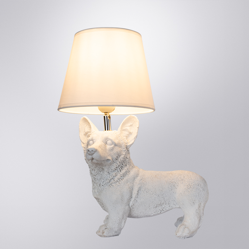 Настольная лампа Arte Lamp Schedar A4008LT-1WH в Санкт-Петербурге