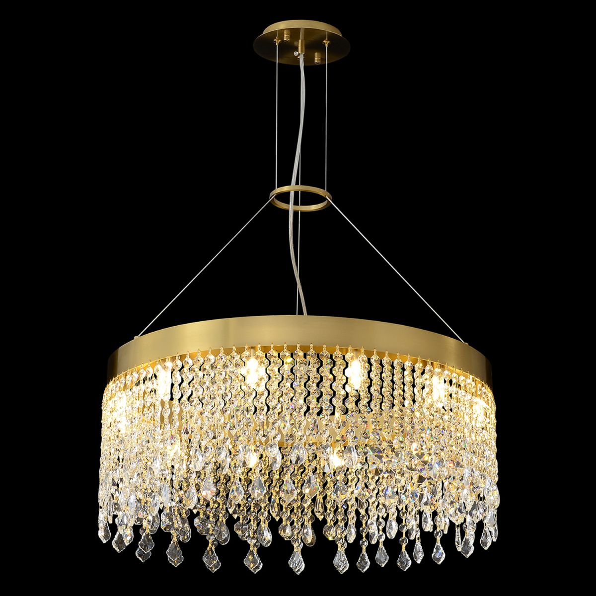 Подвесная люстра Crystal Lux AQUA SP12 в Санкт-Петербурге