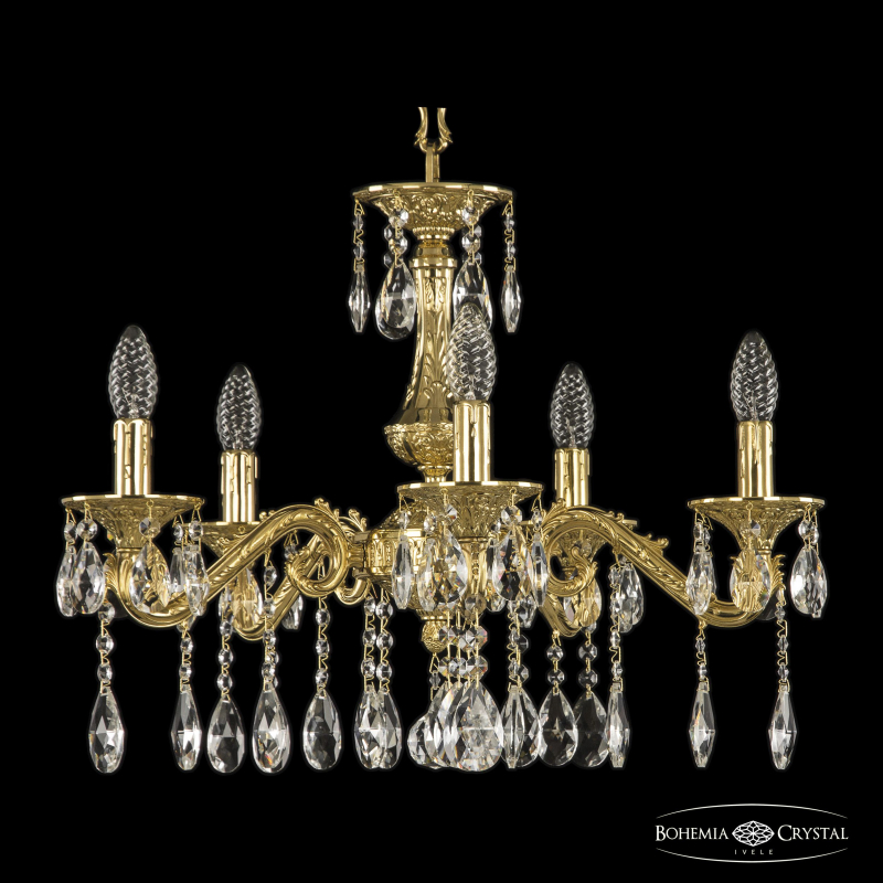 Подвесная люстра Bohemia Ivele Crystal Florence 71102/5/175 A G в Санкт-Петербурге