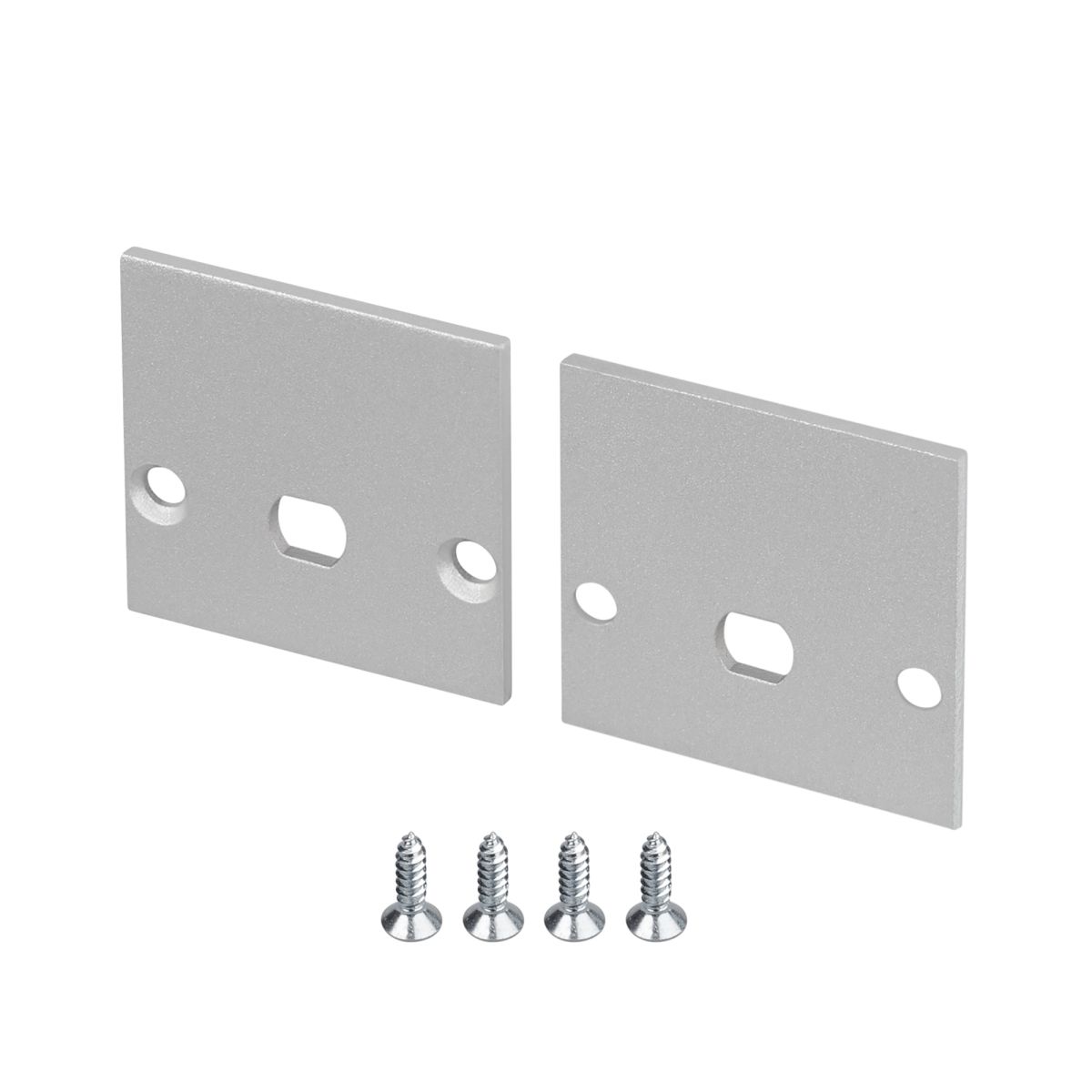 Заглушка Arlight LINE-2525 с отверстием (Алюминий) 061049 в #REGION_NAME_DECLINE_PP#