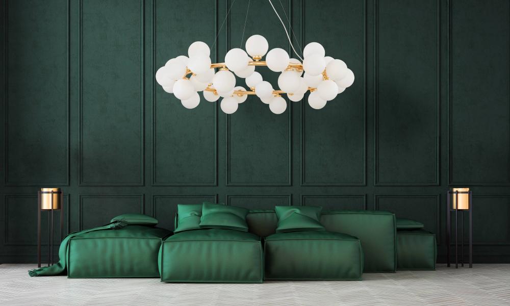 Подвесная люстра Lumina Deco Marsiada LDP 6033-40 GD в Санкт-Петербурге