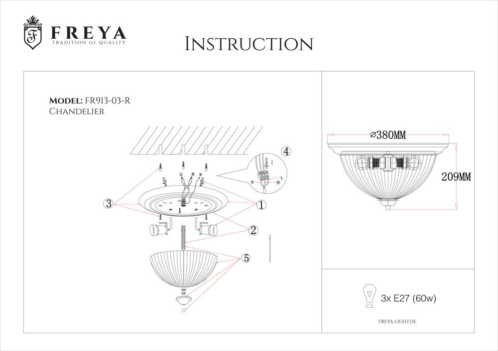 Потолочный светильник Freya Planum FR2913-CL-03-BZ в #REGION_NAME_DECLINE_PP#