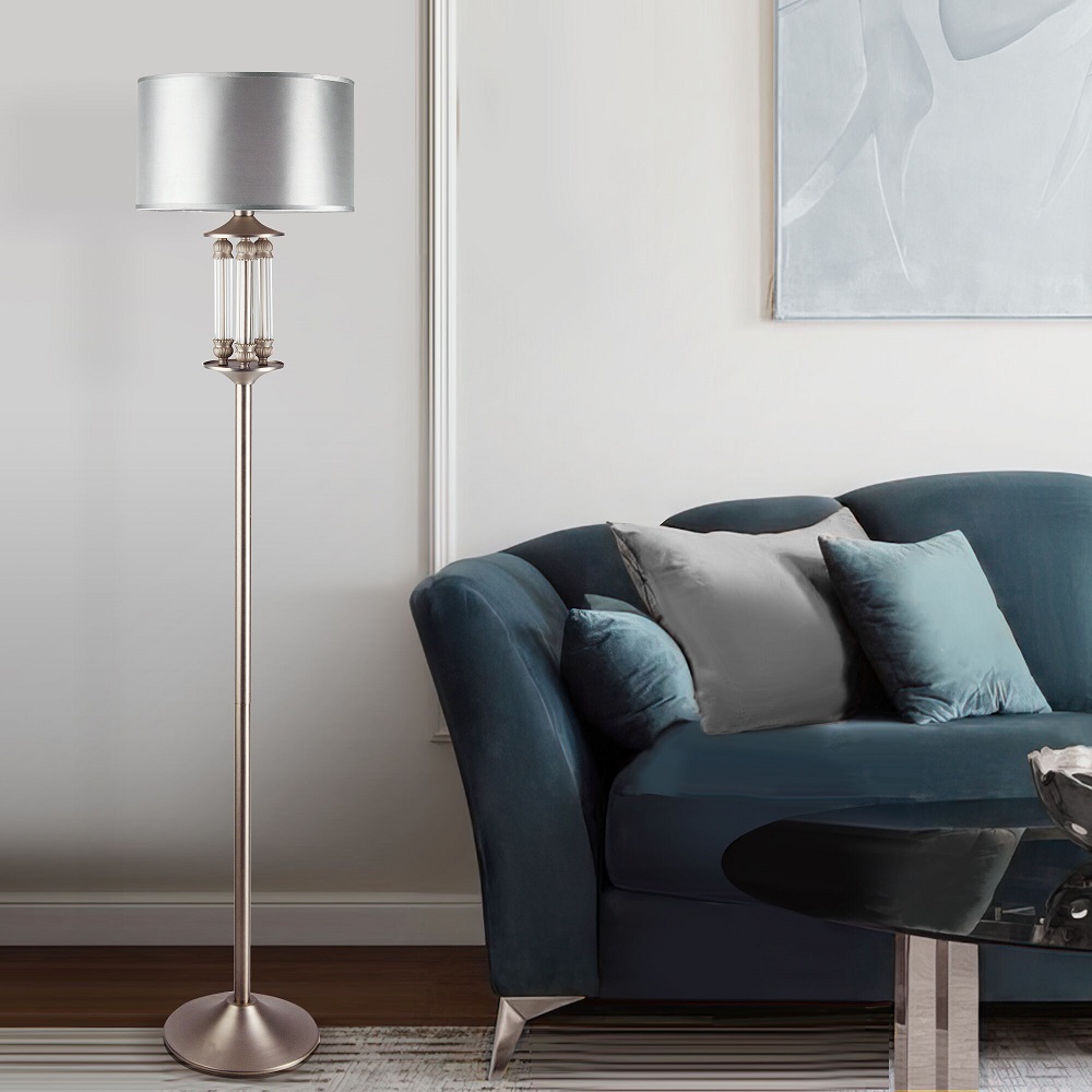 Торшер Eurosvet Adagio 01046/1 сатин-никель в Санкт-Петербурге