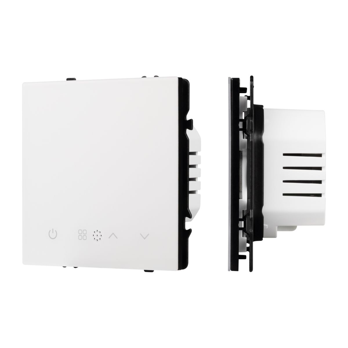 Терморегулятор эл тёплый пол белый кварц Arlight SWT-MTE-PL-WH (95-240V, 16A, датч пола + возд) 054340(1) в #REGION_NAME_DECLINE_PP#