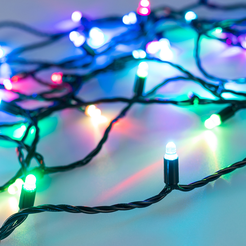 Светодиодная гирлянда Arlight ARD-String-Classic-6000-Black-40LED-Live RGB-SPI 031519 в Санкт-Петербурге