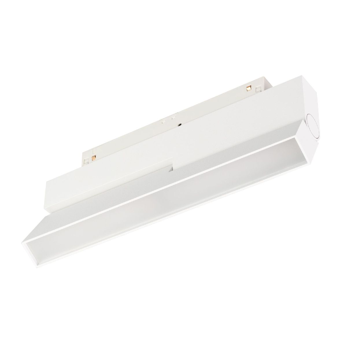 Трековый магнитный светильник Arlight MAG-ORIENT-FLAT-FOLD-S230-12W Day4000 (WH, 80 deg, 48V, DALI) 035857(1) в Санкт-Петербурге