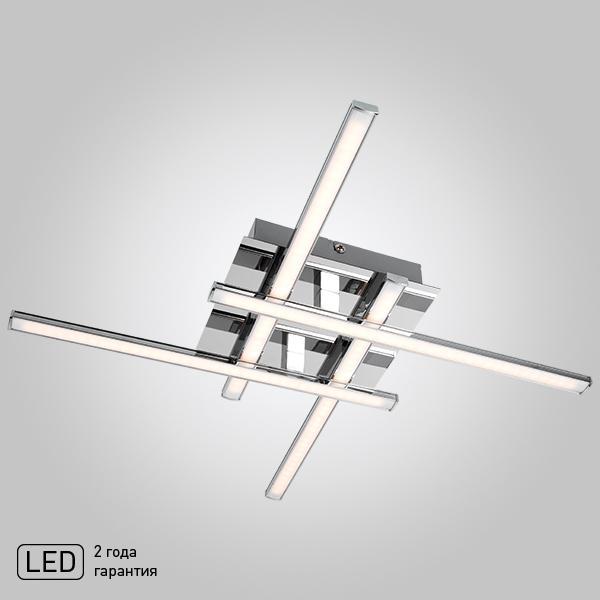 Потолочный светодиодный светильник Eurosvet 90019/4 хром в Санкт-Петербурге
