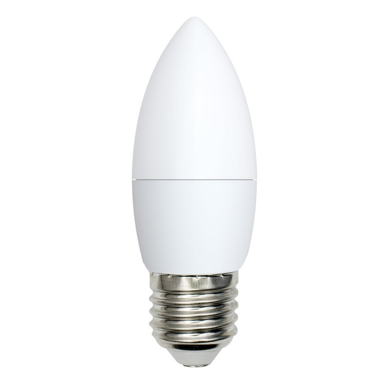 Лампа светодиодная (UL-00003806) Volpe E27 9W 4000K матовая LED-C37-9W/NW/E27/FR/NR в Санкт-Петербурге