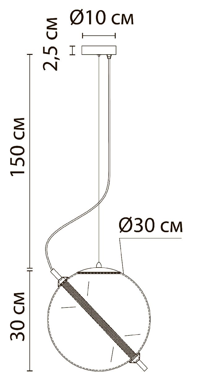 Подвесной светильник Arte Lamp Нolly A3230SP-1PB в Санкт-Петербурге