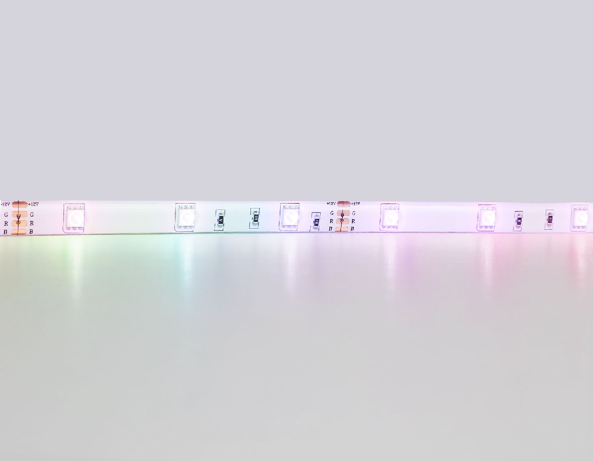 Светодиодная лента Ambrella Light LED Strip 12В 5050 7,2Вт/м RGB 5м IP65 GS2501 в Санкт-Петербурге