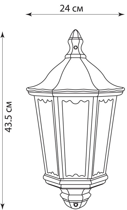 Уличный настенный светильник Feron 11540 в Санкт-Петербурге