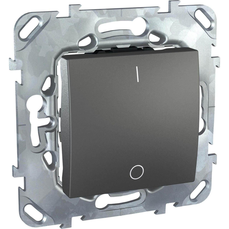Выключатель одноклавишный 2P Schneider Electric Unica 16A 250V MGU5.262.12ZD в Санкт-Петербурге