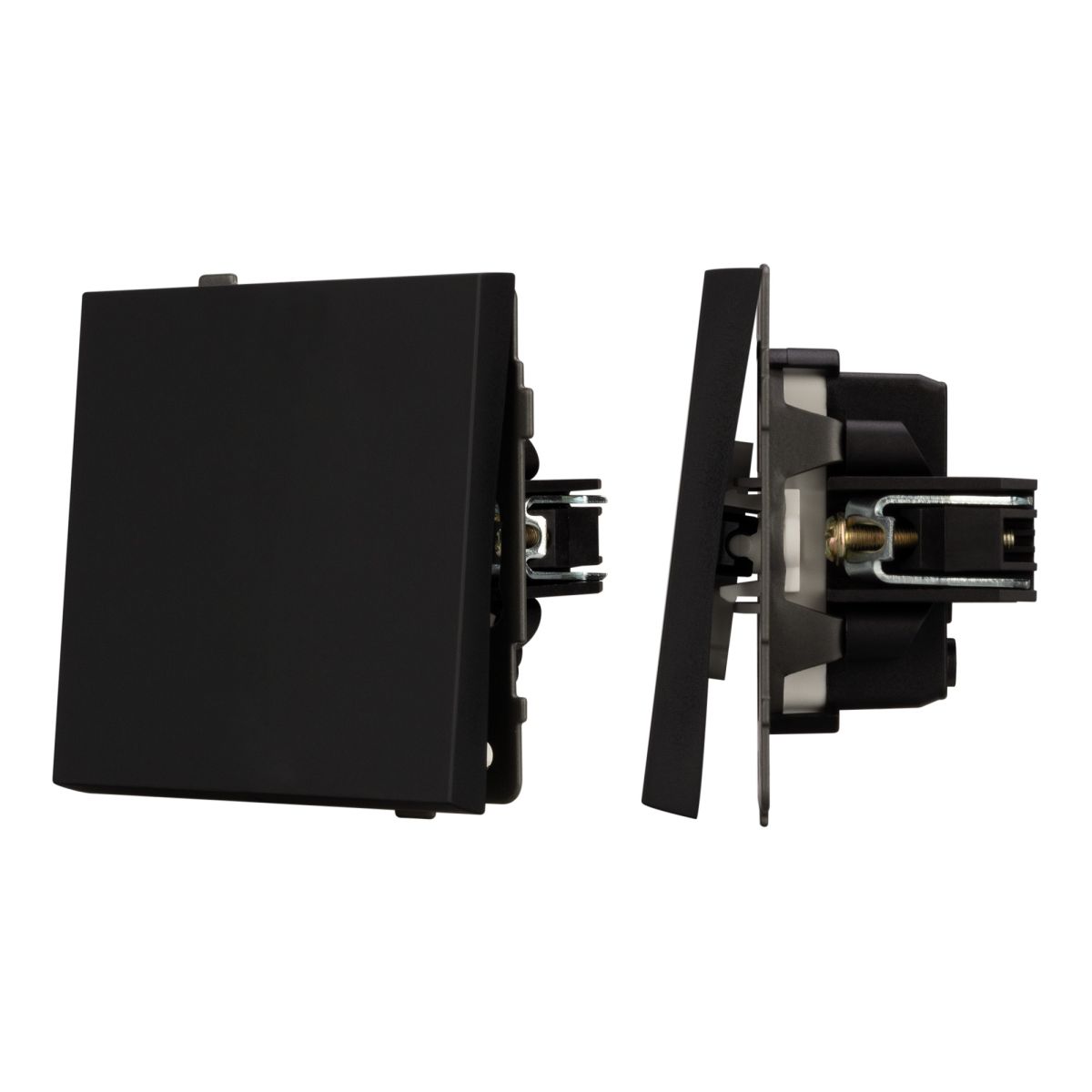 Механизм выключателя одноклавишный непроходной Arlight SWT-TENDO-MK01-SFPL-BK (230V, 10A) 054566 в Санкт-Петербурге