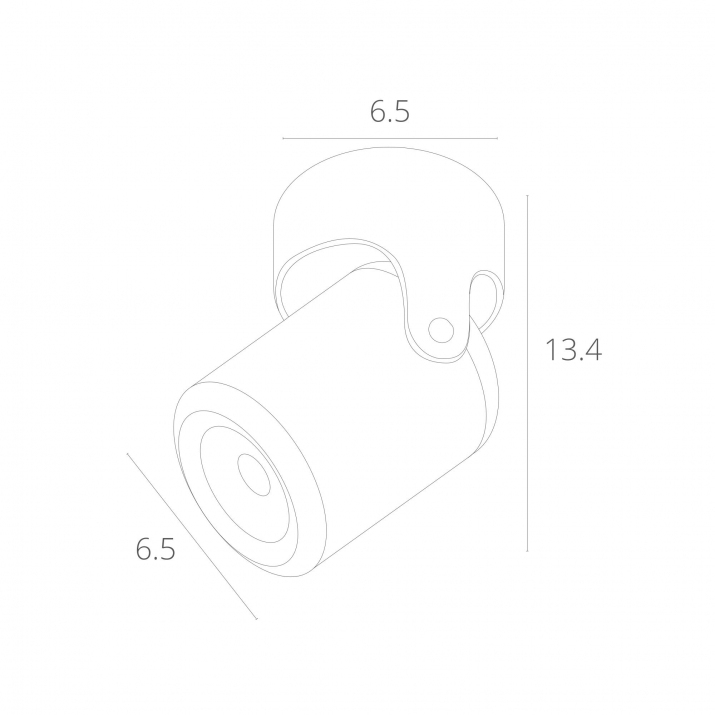 Спот Arte Lamp A3316PL-1WH в Санкт-Петербурге