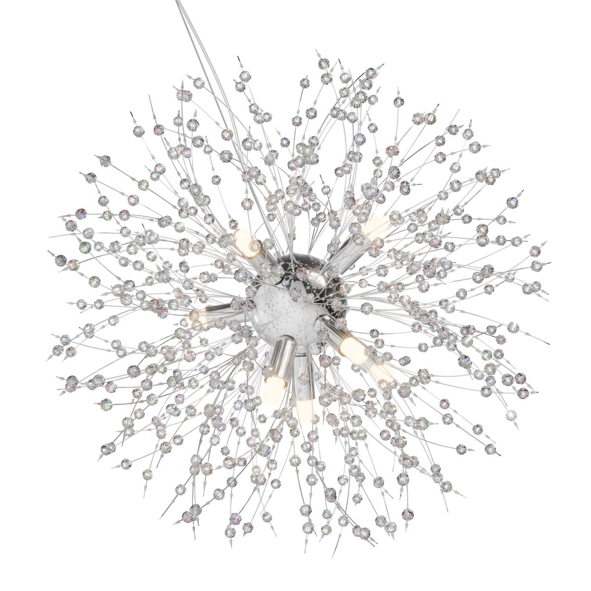 Подвесная люстра Lightera Salyut LE300L-8C в Санкт-Петербурге