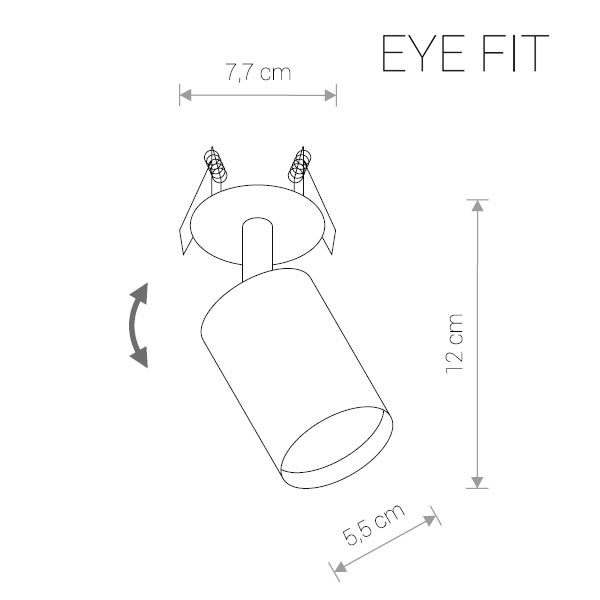 Спот Nowodvorski Eye Fit 9396 в Санкт-Петербурге