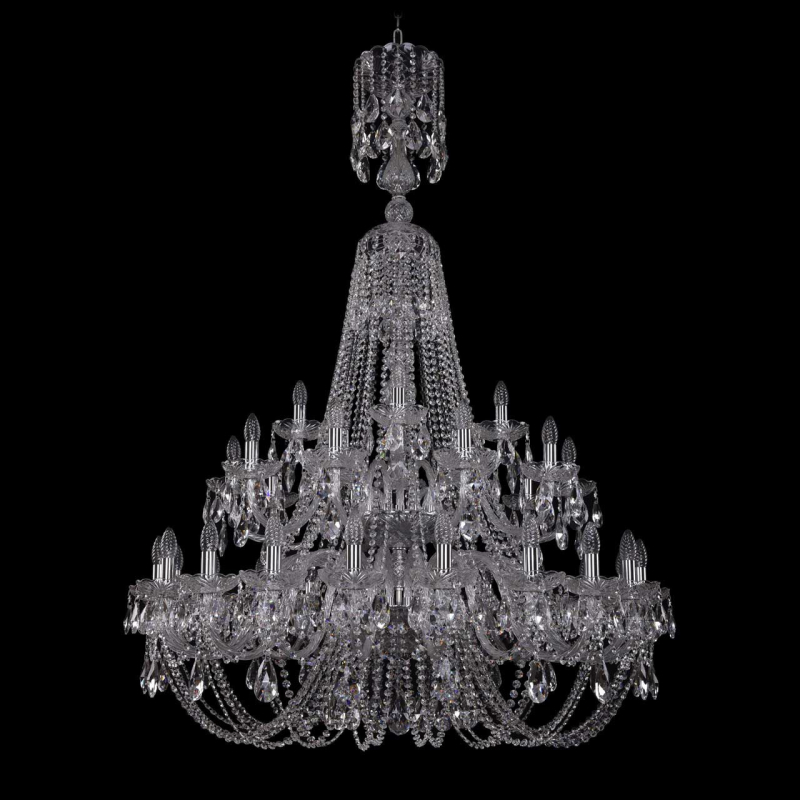 Подвесная люстра Bohemia Ivele 1406/20+10+5/400/XL-160/2d/Ni в Санкт-Петербурге