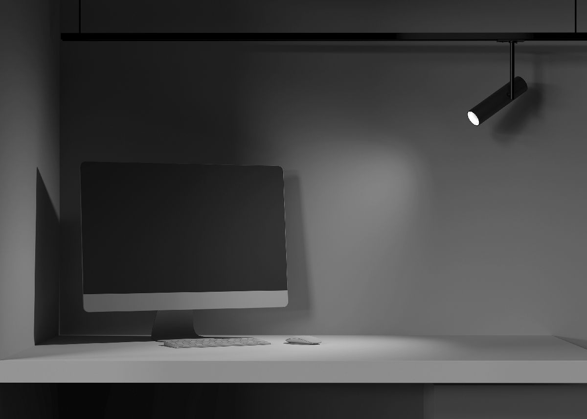 Трековый светильник Maytoni Track TR005-1-GU10-B в Санкт-Петербурге