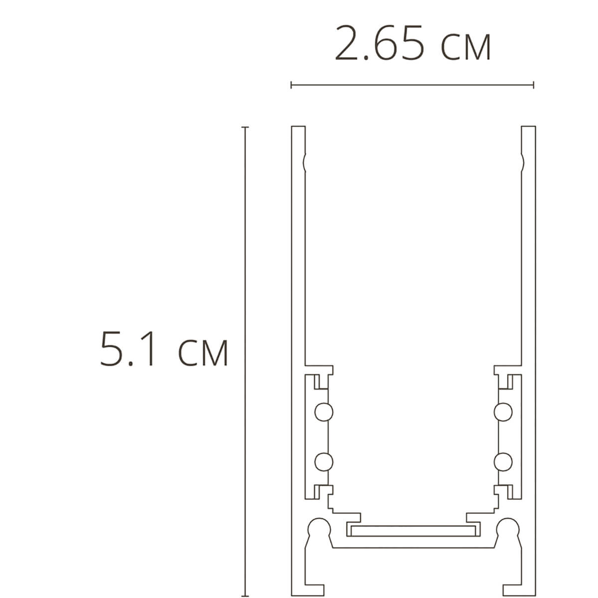 Шинопровод Arte Lamp Linea-accessories A460233 в Санкт-Петербурге