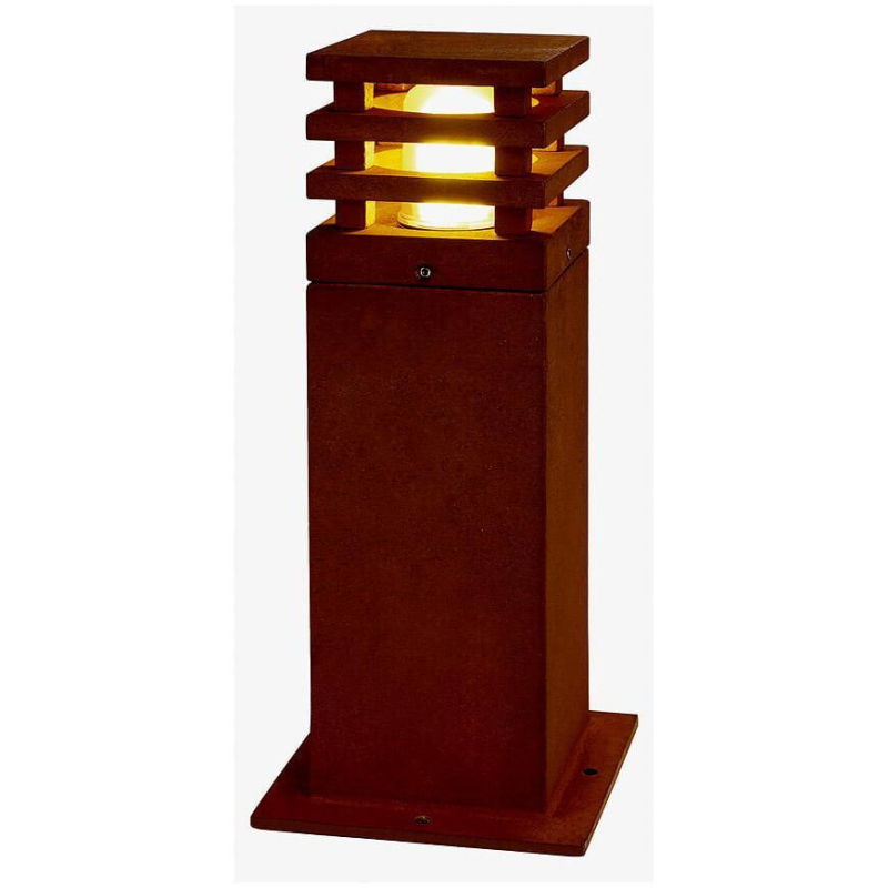 Уличный светодиодный светильник SLV Rusty Square Led 40 233427 в Санкт-Петербурге