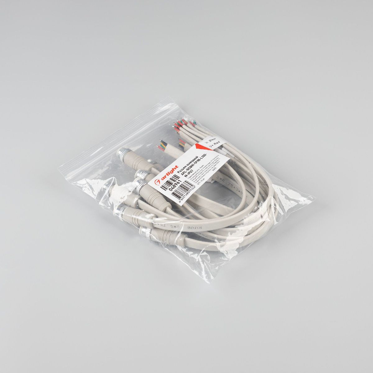 Разъем выводной Arlight ARL-RGBW-5PIN-L300-M-IP67 048961 в Санкт-Петербурге