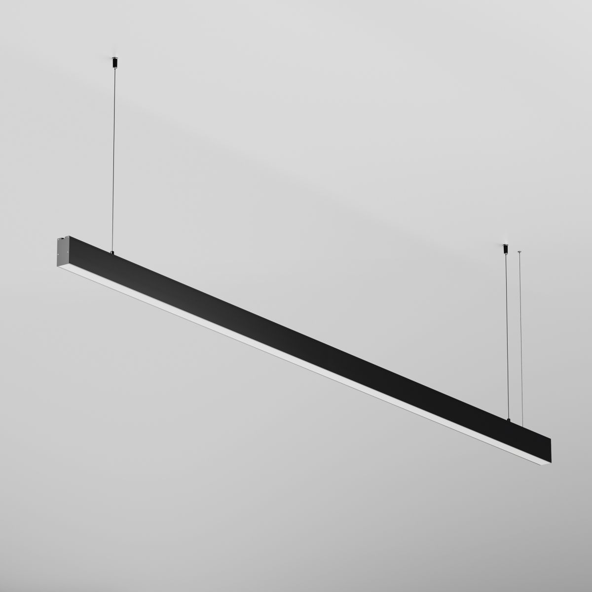 Линейный подвесной светильник Maytoni Technical 4000K 35x67 (Черный, 2 м) LL312048 в Санкт-Петербурге