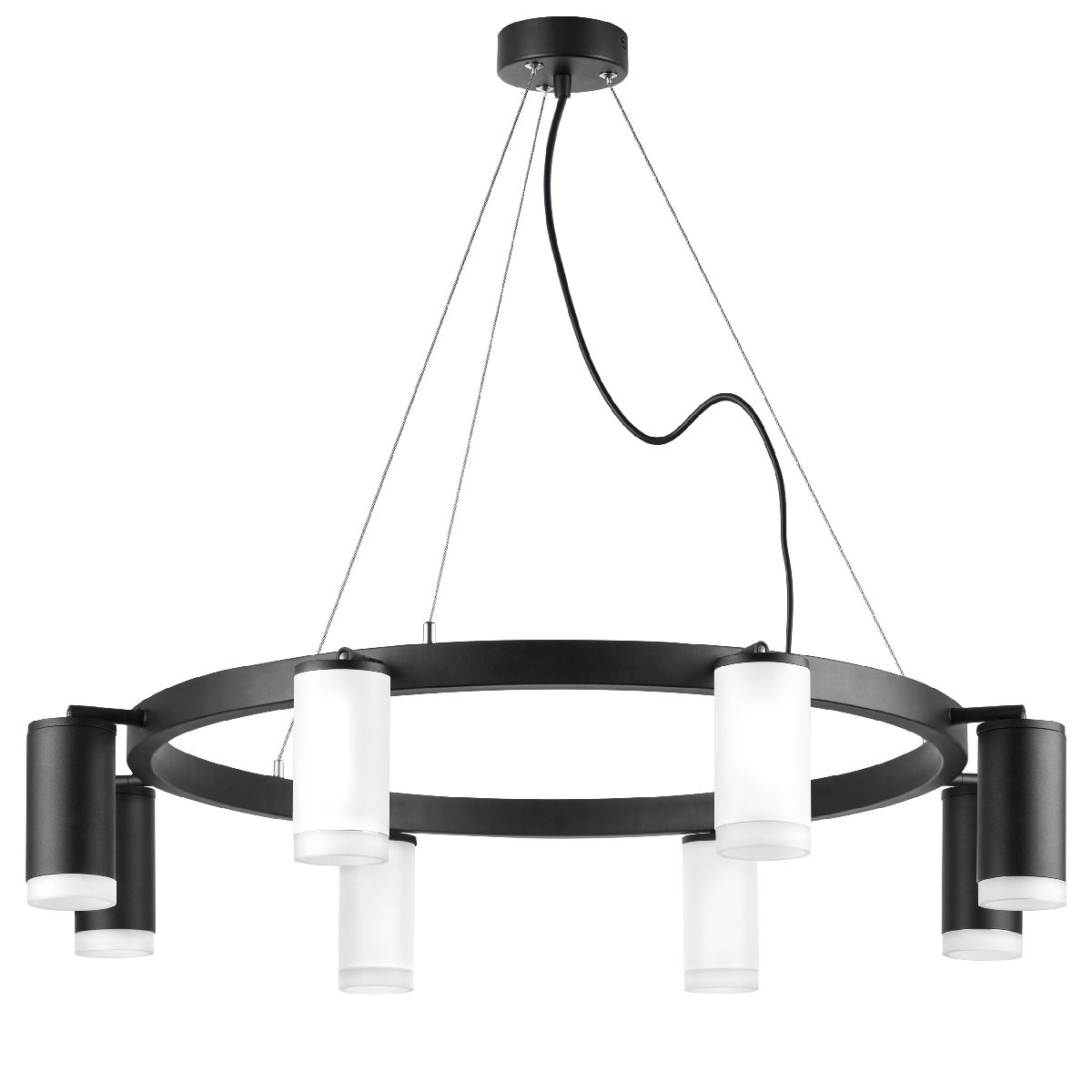 Подвесная люстра Lightstar Rullo (571018+214436-4+214437-4+202430-8) LR0183643740 в Санкт-Петербурге