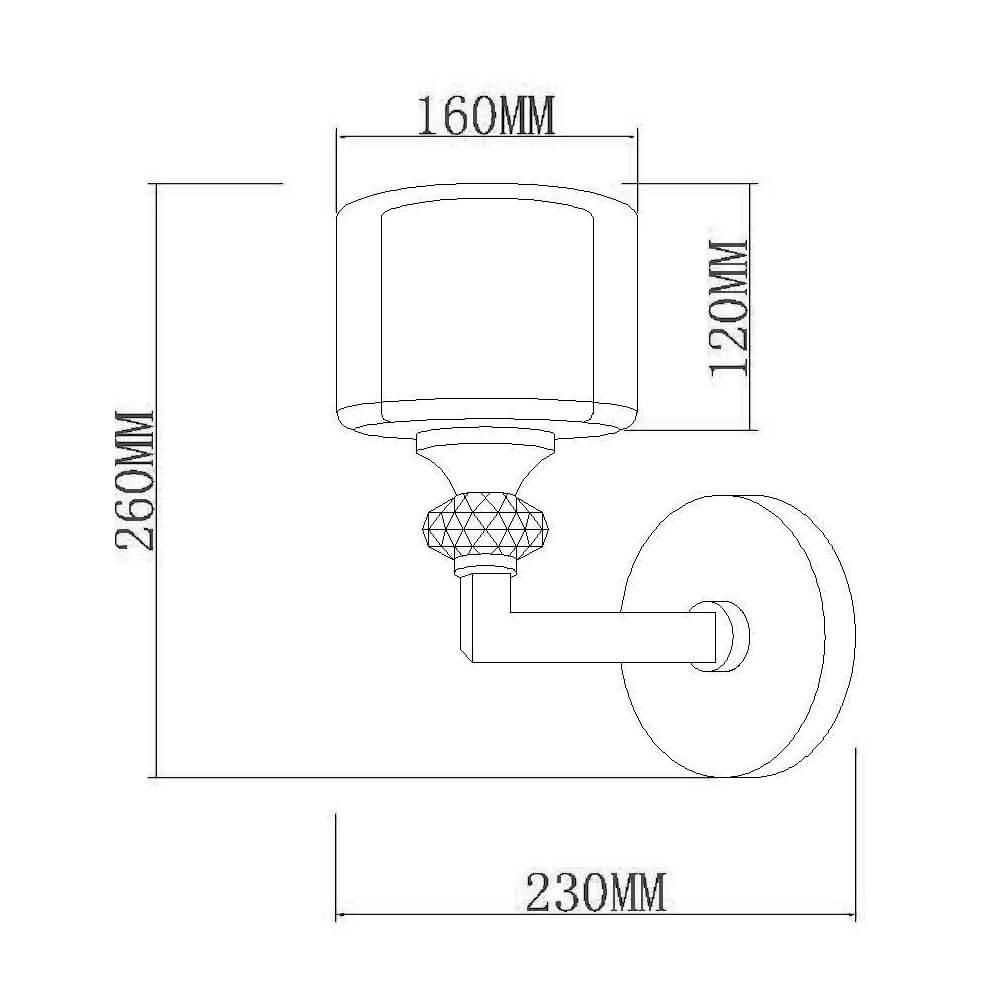 Бра Vele Luce Lotus VL1054W01 в #REGION_NAME_DECLINE_PP#