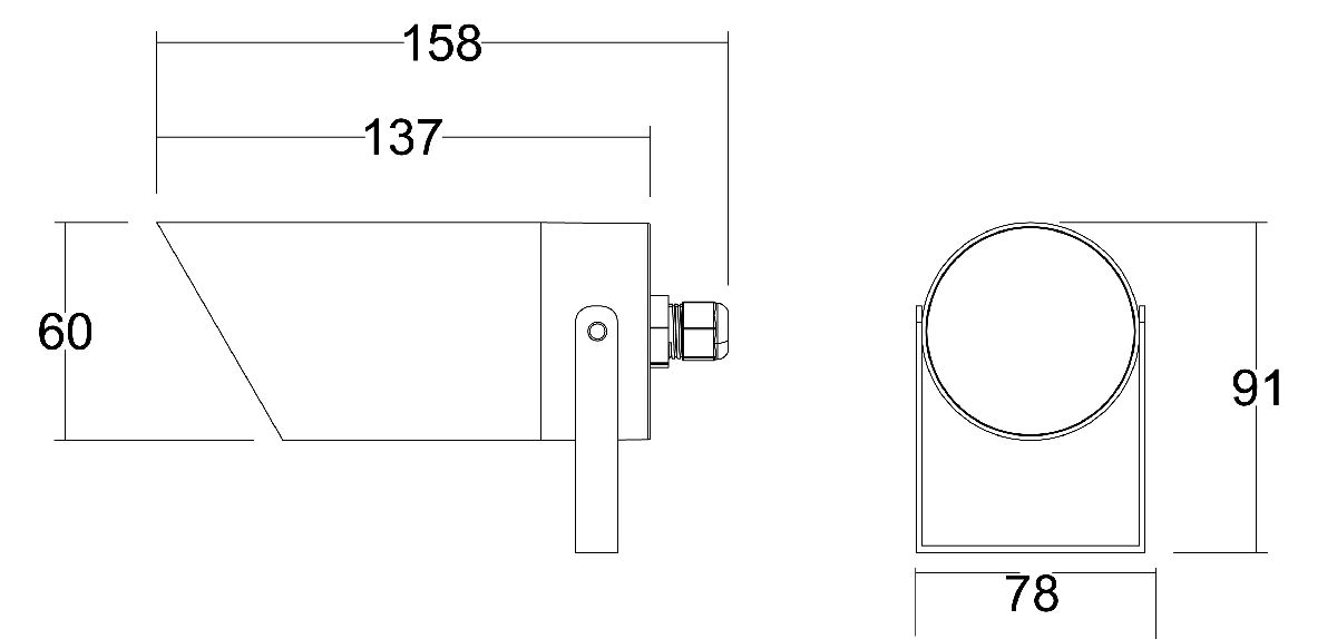 Ландшафтный светильник Donolux Alpha DL20571R1DG в Санкт-Петербурге