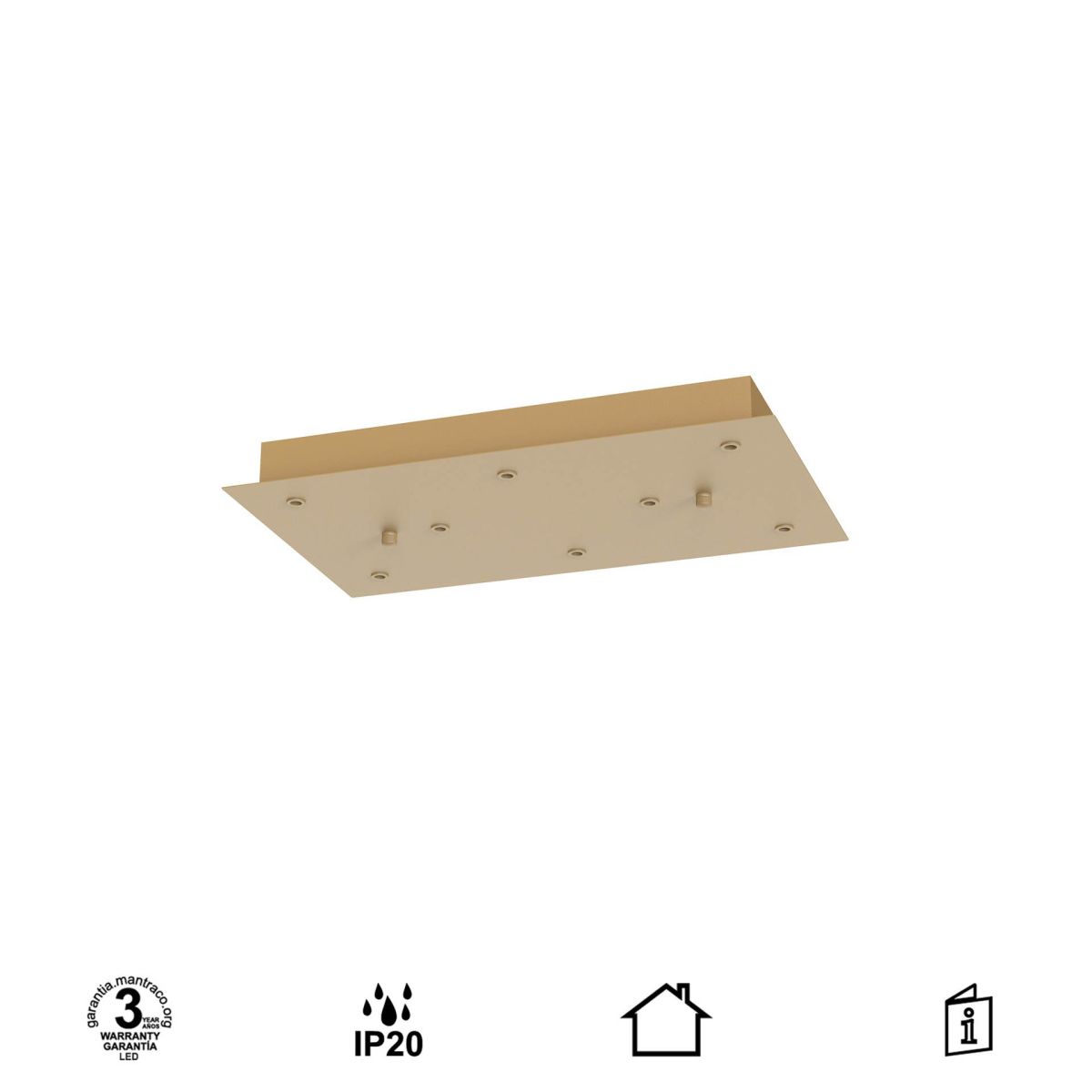 Основание потолочное 8L Mantra Modular Light Florones 9388 в Санкт-Петербурге