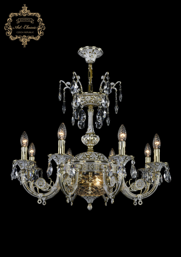Подвесная люстра Art Classic 31.12.8.KR175SP.250IT.GW.Sp.Clear.1B в Санкт-Петербурге