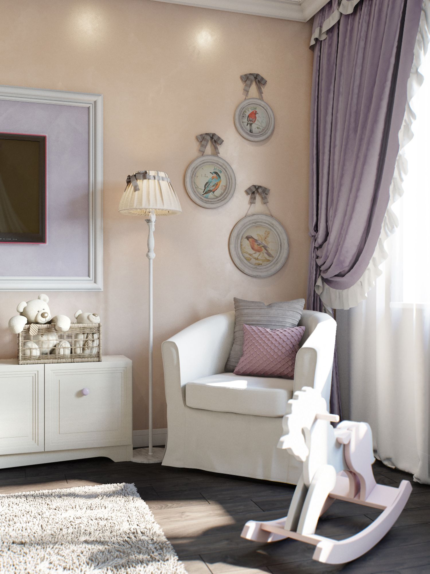 Торшер Maytoni Bird ARM013-22-W в Санкт-Петербурге